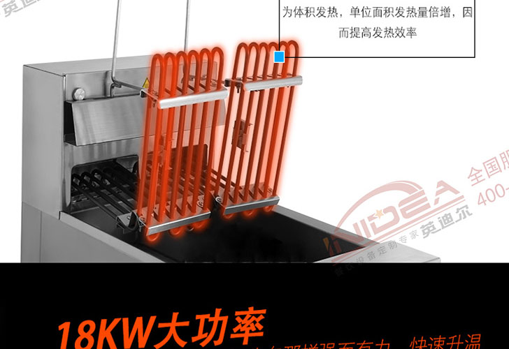 電腦版單槽炸爐IDZL-18-1 電腦版單槽炸爐IDZL-18-1