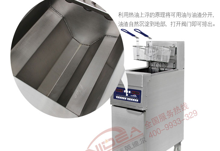 電腦版單槽炸爐IDZL-18-1 電腦版單槽炸爐IDZL-18-1